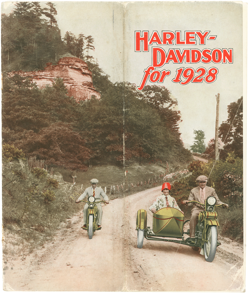 Harley Davidson Brochure Front Cover